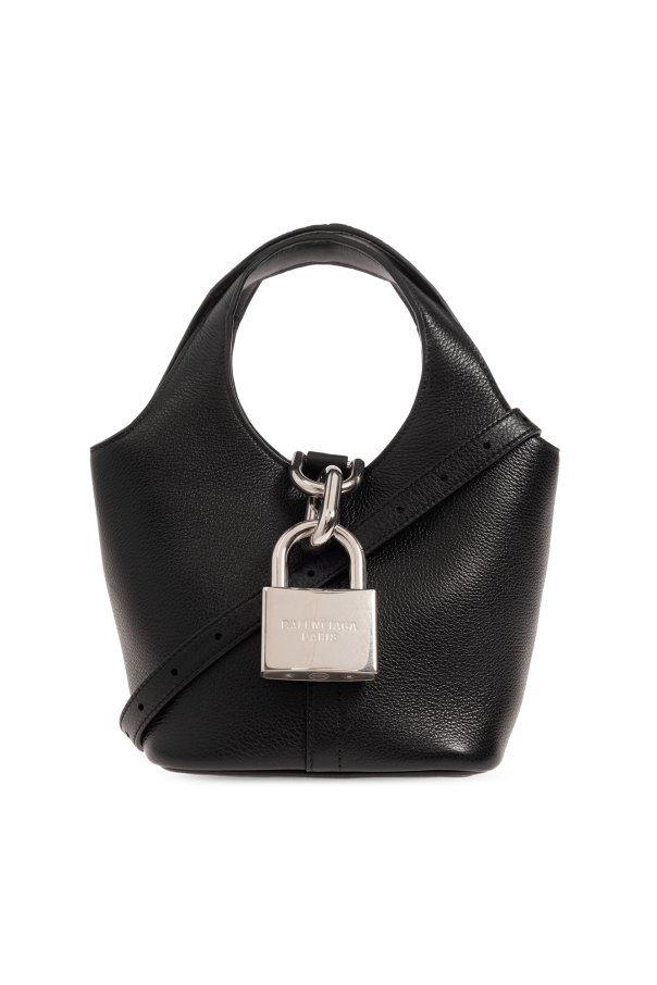 BALENCIAGA” The Day leather one shoulder bag (burgundy) – MOOD